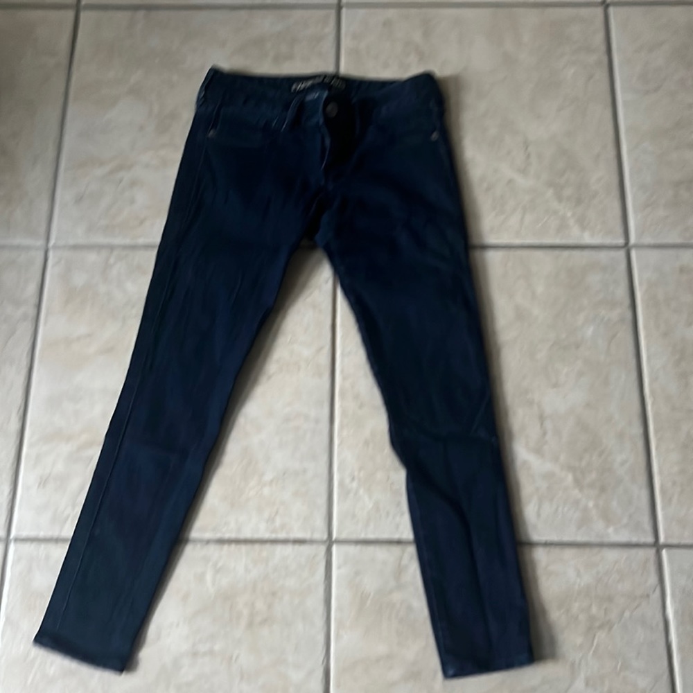 Express jeans dark denim leggings